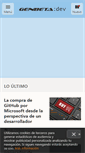 Mobile Screenshot of genbetadev.com