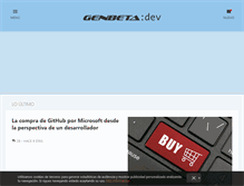 Tablet Screenshot of genbetadev.com